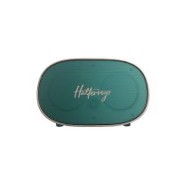 Enceinte Bluetooth Halterrego Style Rétro Couleur Verte. Bt V5.0, Lecteur De Carte Micro Sd, Aux In, 6w Rms, Batterie R