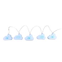 Guirlande Lumineuse Enfant Nuage - L. 165 Cm - Bleu