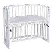 Grand Lit Berceau Cododo Blanc Avec Matelas - Maxi Comfort +