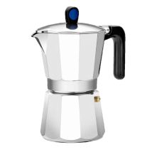 Cafetière Italienne Monix Fonction Induction Argenté 9 Tasses