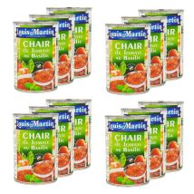 Lot 12x Chair De Tomate Au Basilic - Louis Martin - Boîte 400g