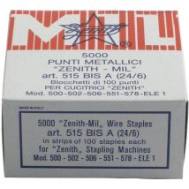 Boîte De 5000 Agrafes 24/6 515bis Zenith