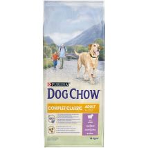 Croquettes Purina Dog Chow Chien Complet Classic Agneau 14 Kg