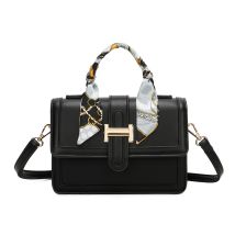 Sac À Main Gracy Avec Poignée Foulard Noir Gallantry