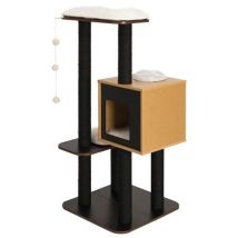 Vesper Arbre A Chat Base Haute Noir H120cm