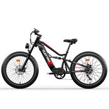 Vélo Électrique Fat Bike Cleytro Es7, 48v 18ah, 26", Noir