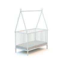 Webaby - Lit Tipi 60x120 En Bois
