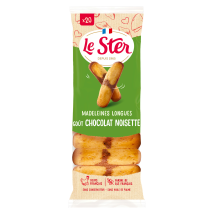 Le Ster - Madeleines Longues Goût Chocolat Noisette Le Ster - Le Paquet De 250g