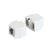 Coupleur Allnet Rj45 Cat6a Poe Set De 50 Pièces