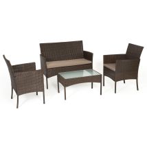 Happy Garden 901mt Ensemble De Meubles De Jardin Acier