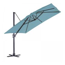 Parasol En Aluminium À Pied Déporté De 3 X 3 M