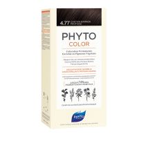 Coloration Permanente Châtain Marron Profond Sans Ammoniaque Longue Durée Color Phyto