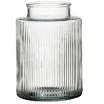 B-living Vase En Verre Transparent 13x18 Cm - Design