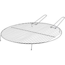 Barbecue Charbon Horizontal Brasero Metal 52 X 52 Cm