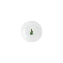 6 Assiette Creuse 20 Cm - Festive Trees - Easy Life