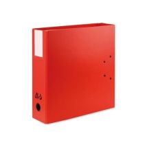 Arianex Classeur À Deux Leviers Millex En Pvc Intérieur Et Extérieur Rouge,dos De 9.5cm