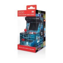 Console Mini Arcade My Arcade Retro Machine 200 Jeux Noir Bleu 2,5 Pouces