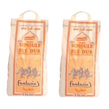Lot 2x Semoule Extra Fine Espagne - Fantasia - Sac 5kg