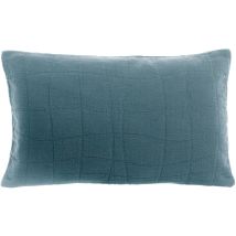 Coussin Décoratif Titou En Acier Et Coton Recyclé (50x30 Cm)