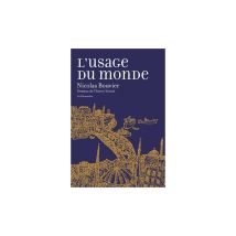 Livre Poche L'usage Du Monde Papier Bleu/violet 17 X 24 Cm La Découverte