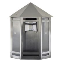 Demi Applique Inox E27 60w - I-watts Outdoor