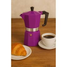 Cafetière Italienne Italexpress Aluminium Lilas 6 Tasses Pezzetti