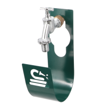 Porte Tuyau D'arrosage Robinet - Vert - L 9 X P 12,5 X H 25,3 Cm