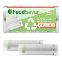 Sac Sous Vide 2 Rouleaux 20cm X 4.5m - Fsre2002x01 Food Saver