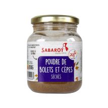 Poudre De Bolets Et Cèpes Pot 100g - Sabarot