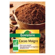 Cacao Maigre Bio