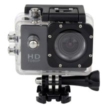 Caméra Sport Étanche 30 Mètres Caméra Waterproof Action Full Hd 1080p 12mp Noir + Sd 32go Yonis