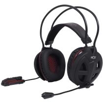 Casque Gaming Pour Pc / Ps4 Stéréo Avec Micro Flexible Et Contrôle Volume Noir Gamdias