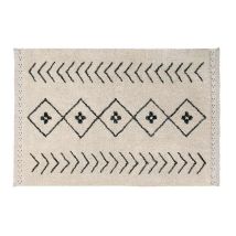 Tapis Coton Berbère Rhombs - Beige - 140 X 210
