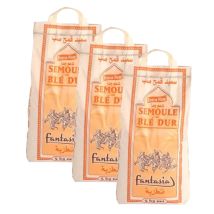 Lot 3x Semoule Extra Fine Espagne - Fantasia - Sac 5kg