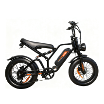 Vélo Électrique Tout-terrain Fat Bike Jking Fxh009, Batterie 48 V 15,6 Ah, Noir