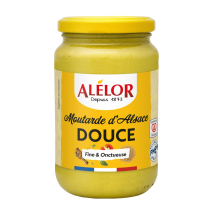 Alelor - Moutarde Douce D'alsace Alelor - Le Pot De 350g