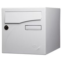Boîte Aux Lettres Type Préface New Antivandalisme Double Face Ivoire Ral 1015
