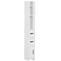 Colonne Salle De Bain H. 120 Cm - Multi-rangement