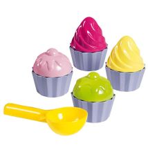 Jouet-plus Ensemble De Plage De Cupcakes, Modèle Aléatoire 3401-0000