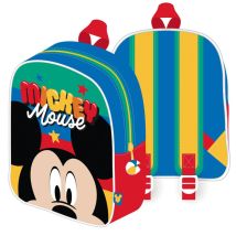 Sac À Dos - Disney Mickey Bleu, Vert - 24x20x10 Cm