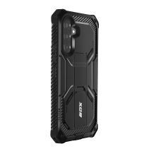 Coque Pour Galaxy A36 Modèle I-blason Armorbox Renforcé Avec Béquille Support Noir I-blason