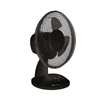 Ventilateur De Bureau Descon Da-0900b 30w Oscillant 2 Vitesses