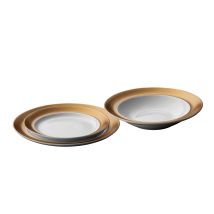 Berghoff Jeu D'assiettes 3 Pièces Blanc - Gem