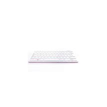 Clavier Sans Fil Bluetooth Raspberry Pi400 Blanc