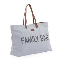 Sac A Langer - Childhome - Family Bag - Canvas - Gris