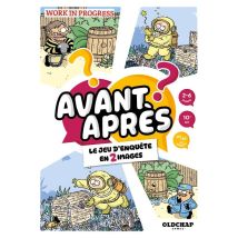 Avant Après Jeu D'enquête Coopératif Cartes 19 X 26 Cm Old Chap
