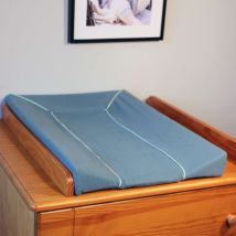 Looping Matelas À Langer Pvc & Housse Coton 78x50cm Eucalyptus