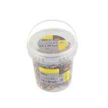 Seau 200 Vis Tf Tx 5x60 Mm + Embout T25
