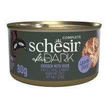 Schesir Chat After Dark Boîte 80 G - Poulet Canard