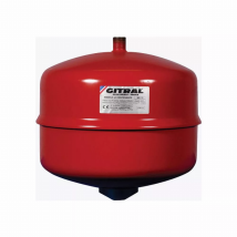 Vase D'expansion À Membrane Nu Suspendu Gitral Mb18 - 18 Litres 3.9 Bars - Raccord 3/4 - 130g001800"